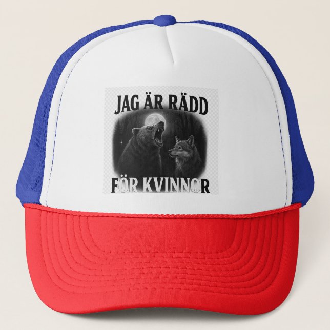 Casquette j'ai peur des femmes (Devant)