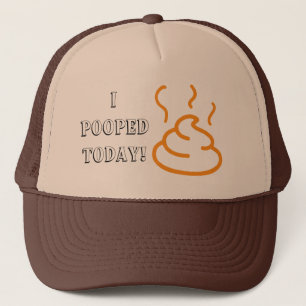 Casquette J'Ai Poopé Aujourd'Hui
