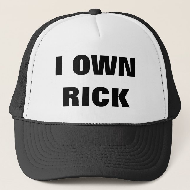 CASQUETTE J'AI PROPRE RICK (Devant)