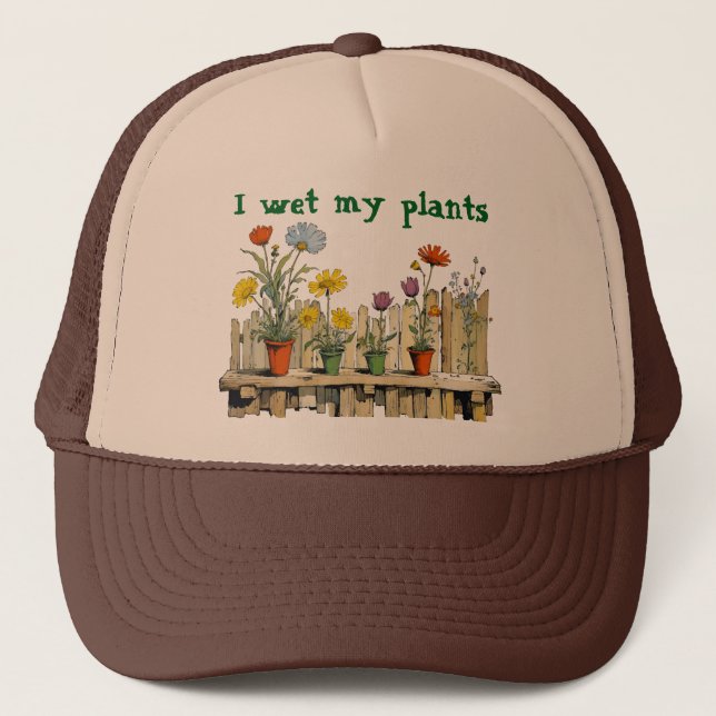 Casquette J'ai reçu mes Plantes (Devant)