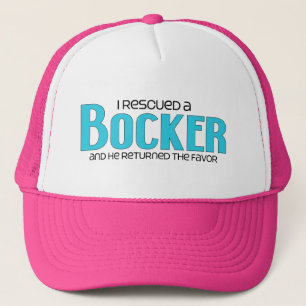 Casquette J'ai secouru une conception d'adoption de chien de