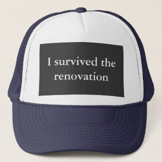 Casquette J'ai survécu à la rénovation