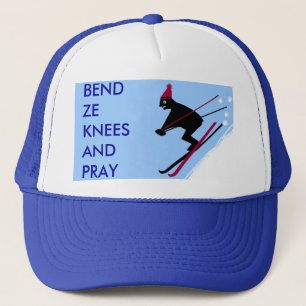 Casquette J'ai survécu à la saison de ski