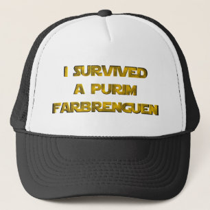Casquette J'ai survécu à un Purim Farbrenguen