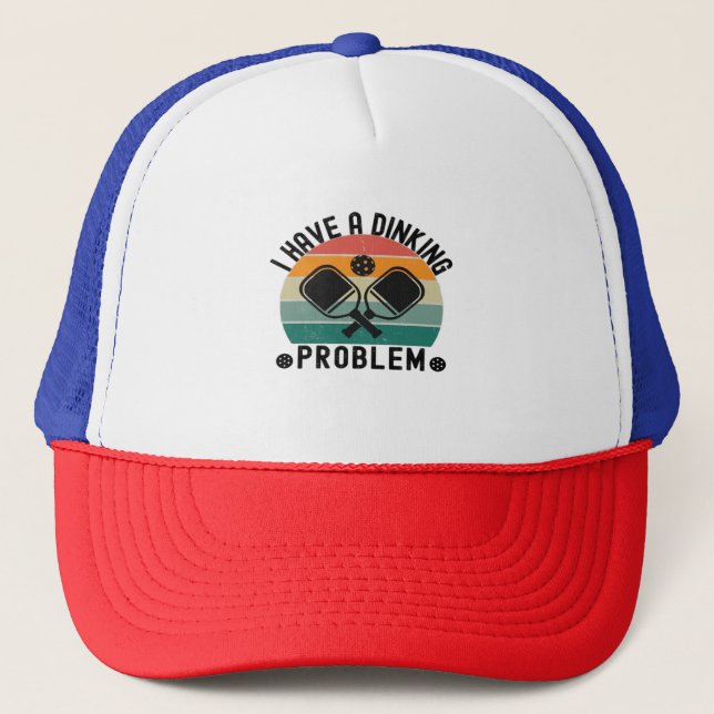 Casquette J'Ai Un Problème De Dinage (Devant)