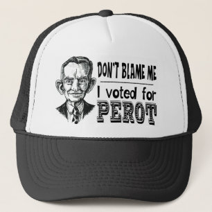 Casquette J'ai voté pour PEROT