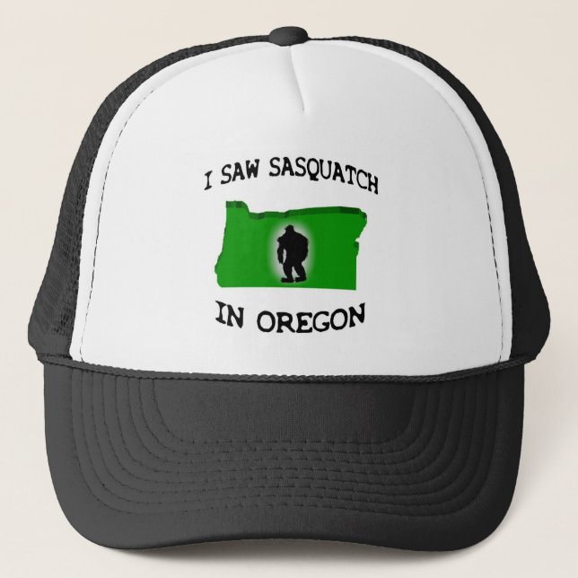 Casquette J'ai vu Sasquatch en Orégon (Devant)