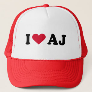 CASQUETTE J'AIME AJ