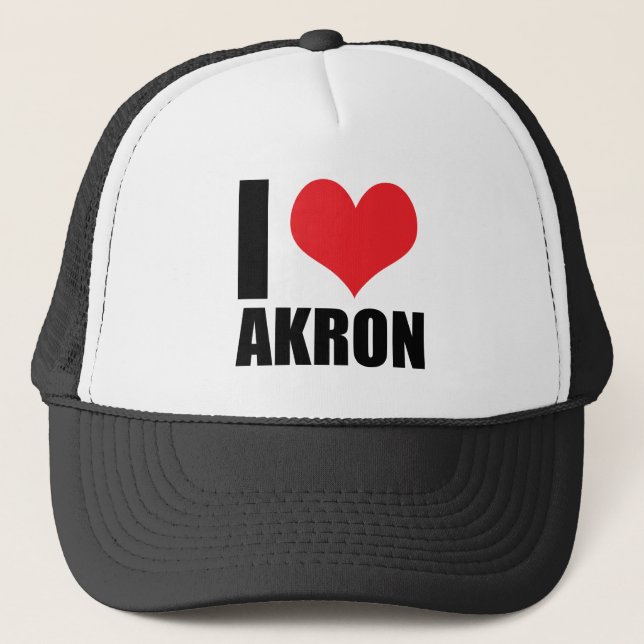 Casquette J'aime Akron (Devant)