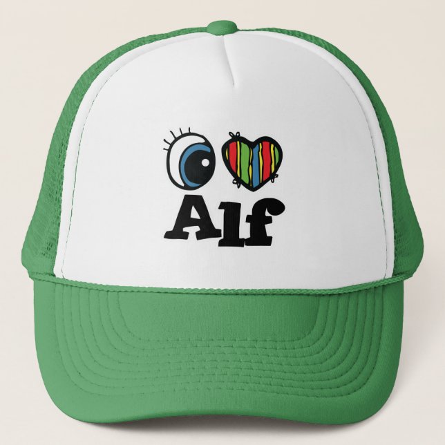 Casquette J'aime Alf (Devant)