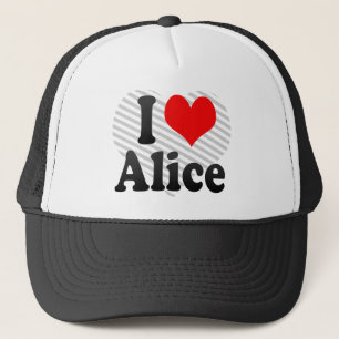 Casquette J'aime Alice