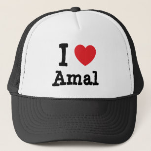 Casquette J'aime Amal coeur T-Shirt
