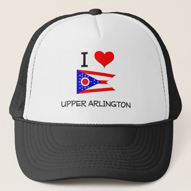 Casquette J'aime Arlington supérieure Ohio (Devant)