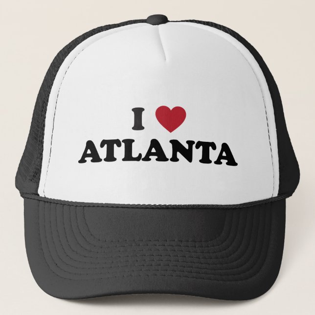 Casquette J'aime Atlanta la Géorgie (Devant)