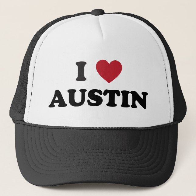 Casquette J'aime Austin (Devant)