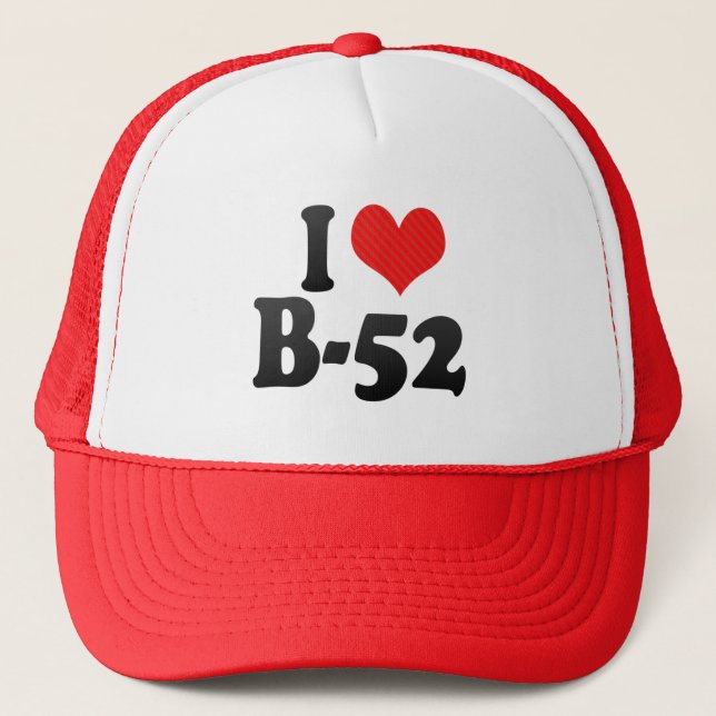 Casquette J'aime B-52 (Devant)