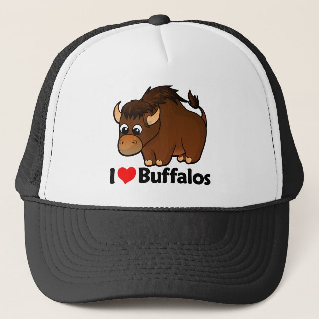 Casquette J'aime Buffalo (Devant)