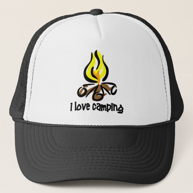 Casquette j'aime camper (Devant)