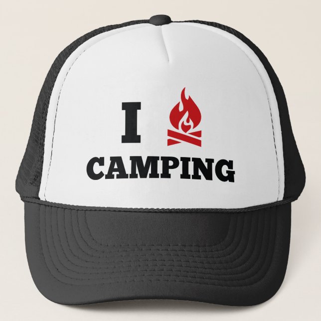 Casquette J'Aime Camping Café Mug (Devant)