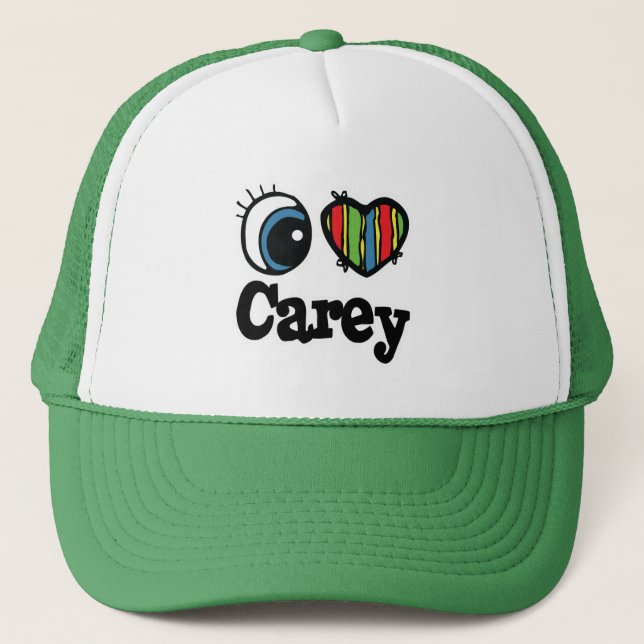 Casquette J'aime Carey (Devant)