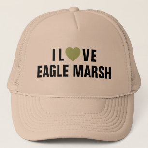 Casquette J'aime chapeau de camion Eagle Marsh™