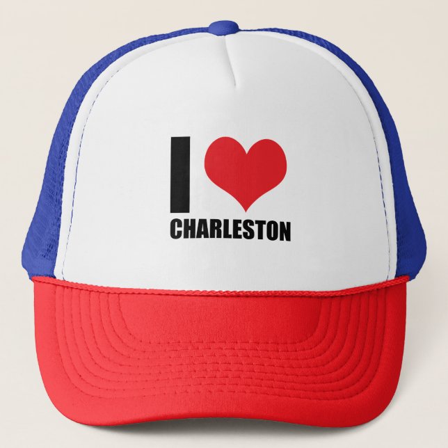 Casquette J'aime Charleston (Devant)