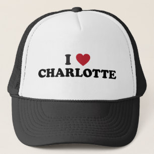 Casquette J'aime Charlotte la Caroline du Nord