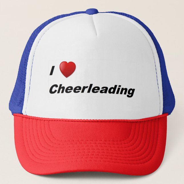 Casquette J'Aime Cheerleader (Devant)