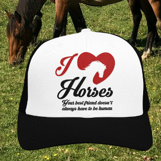 Casquette J'aime / Chevaux du coeur
