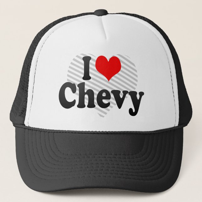 Casquette J'aime Chevy (Devant)