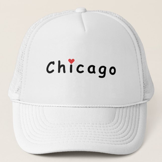 Casquette J'aime Chicago (Devant)