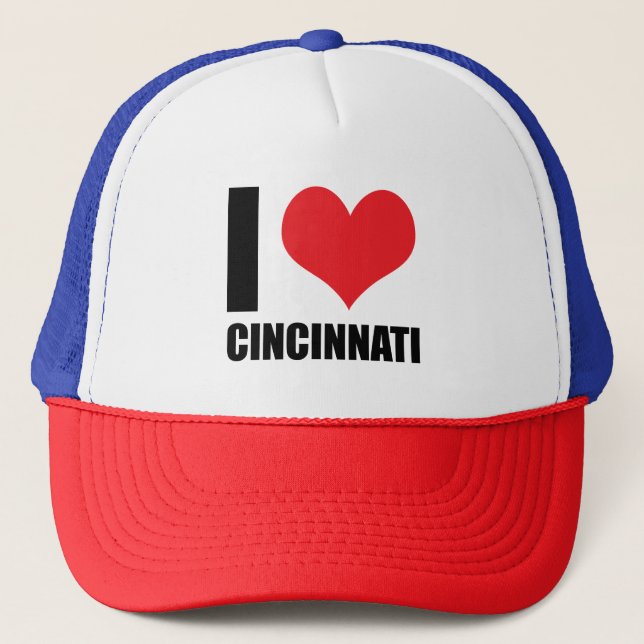 Casquette J'aime Cincinnati (Devant)