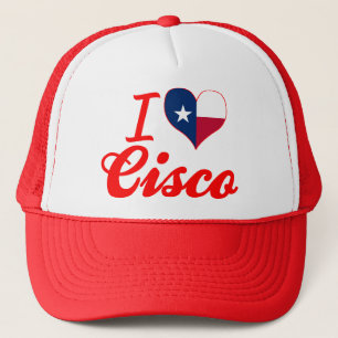 Casquette J'aime Cisco, le Texas