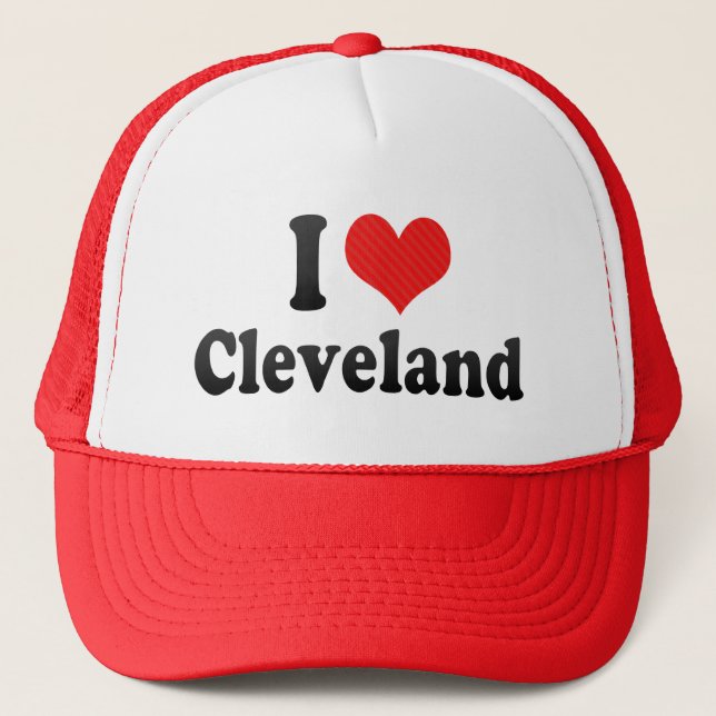 Casquette J'aime Cleveland (Devant)