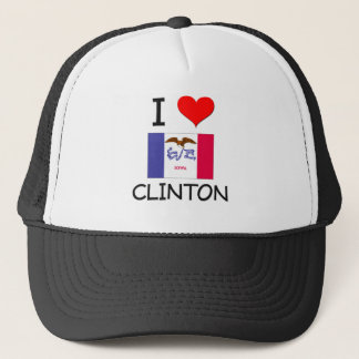 Casquette J'aime CLINTON Iowa