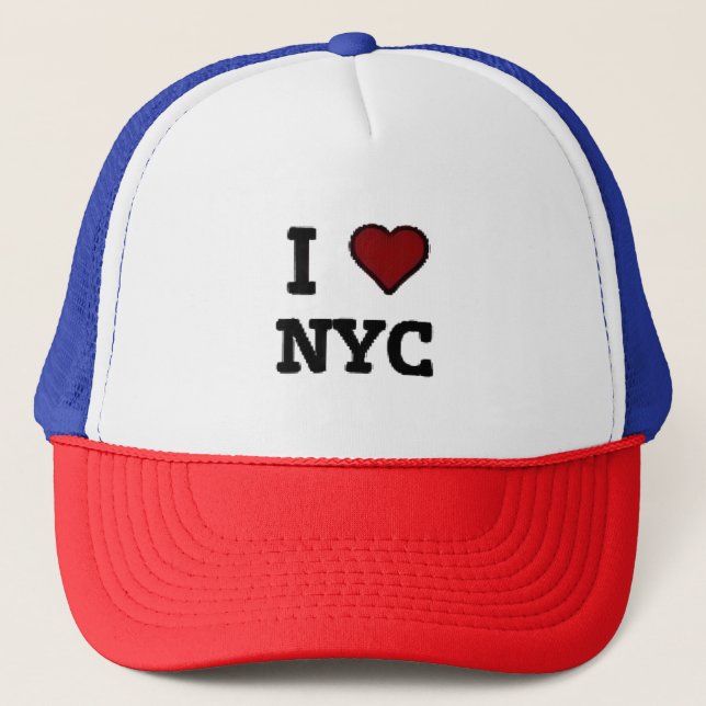 Casquette J'aime cœur NYC (Devant)