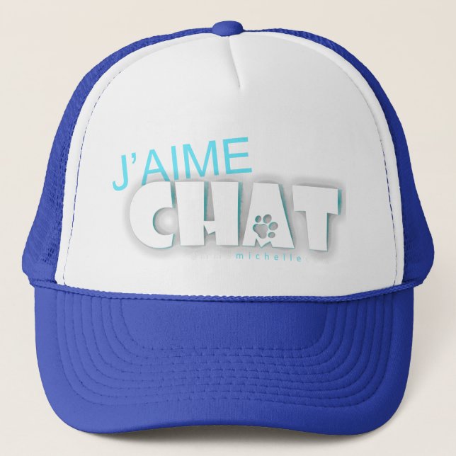 Casquette J'aime conversation Trucker Hat (Devant)