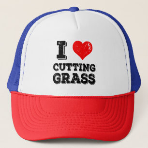 Casquette J'Aime Couper L'Herbe Drôle Jardin Travail Aiguill