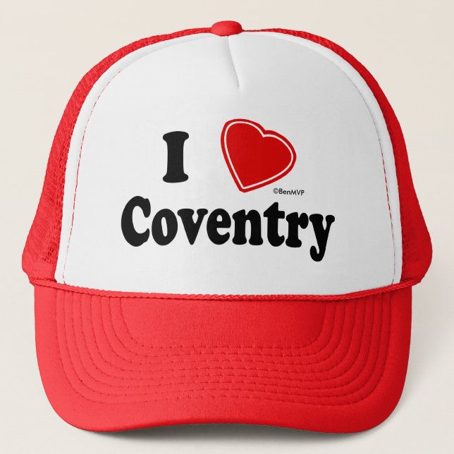 Casquette J'aime Coventry (Devant)