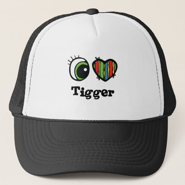 Casquette J'aime (d'amour) Tigger (Devant)