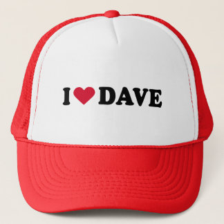 CASQUETTE J'AIME DAVE