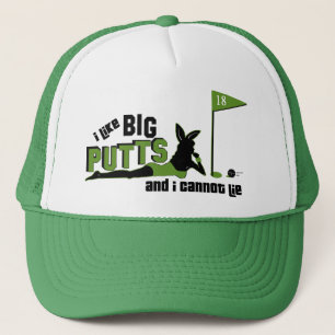 Casquette J'aime de grands putts et je ne peux pas me