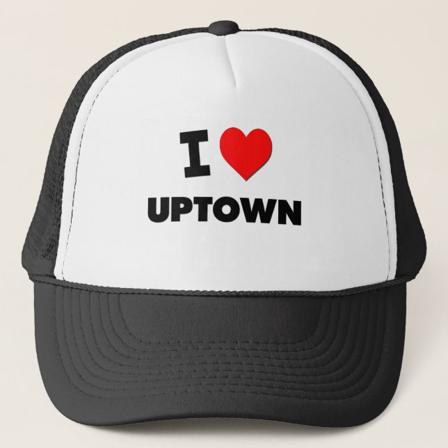 Casquette J'aime de la ville haute (Devant)