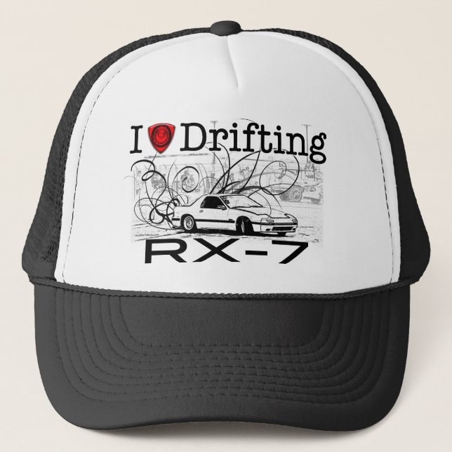 Casquette J'aime dériver RX-7 (Devant)