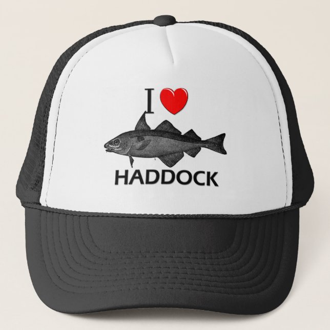Casquette J'aime des aiglefins (Devant)