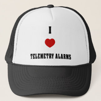 Casquette J'aime des alarmes de télémétrie