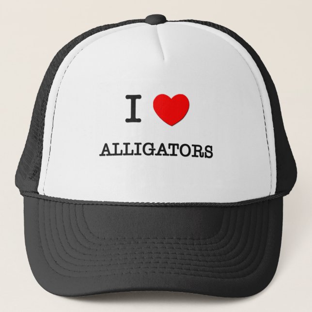 Casquette J'aime des ALLIGATORS (Devant)