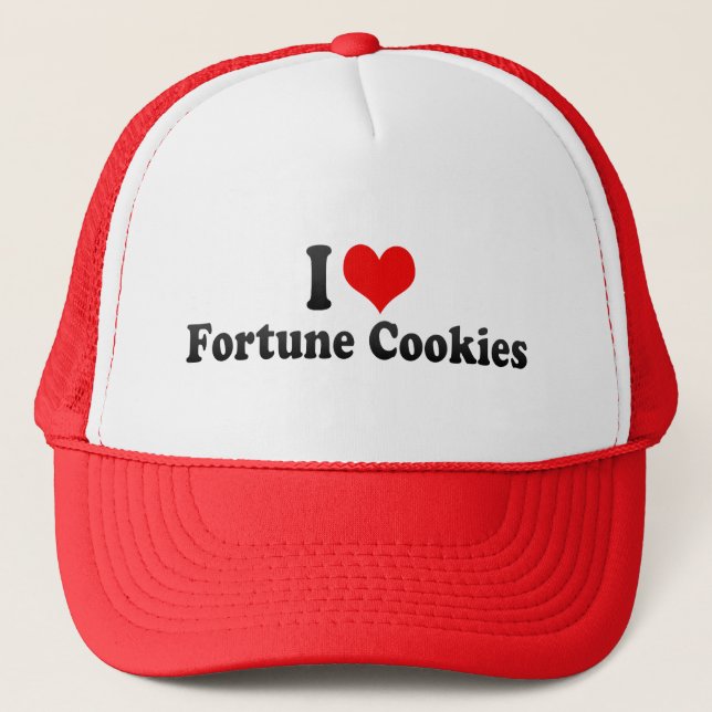 Casquette J'aime des biscuits de fortune (Devant)