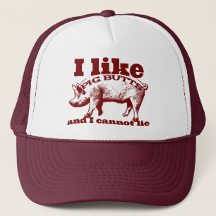 Casquette J'aime des bouts lard et tous de porc
