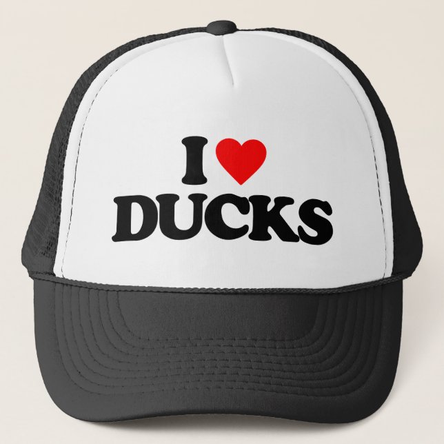 CASQUETTE J'AIME DES CANARDS (Devant)